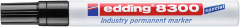 Marcador permanente industrial edding 8300 Negro