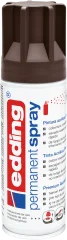 Spray permanente de pintura acrílica de alta gama Edding E-5200 Café Chocolate Mate
