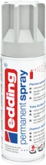 Spray permanente de pintura acrílica de alta gama Edding E-5200 Gris claro Mate
