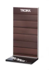 Display De Pared Para Autoservicio Con Ganchos Color Café (TRK)