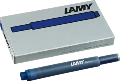 Cartucho de tinta Lamy T10 Blue Black para Plumas