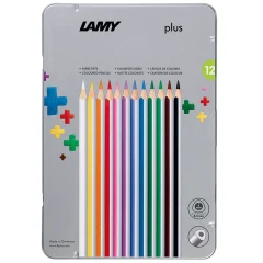 Lápices de colores Lamy Plus Color Caja De Metal 12 Pc