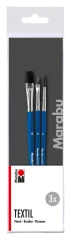 Marabu Set 3 Pinceles Textil