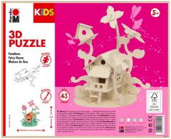 Marabu KiDS Puzzle 3D - Fairy House