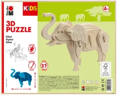 Marabu KiDS Puzzle 3D - Elephant