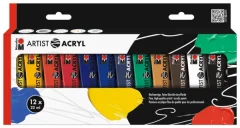 Marabu Acrylic Artista, 12 x 22 ml