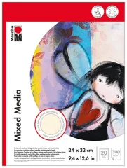 Marabu Mix de papeles, 24 x 32 cm, 20 hojas