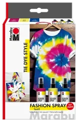 Marabu Fashion Spray - Tie Dye, 3u. x 100 ml
