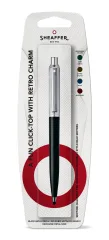 Bolígrafo Sheaffer Sentinel Negro / Cromo CT BLISTER
