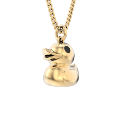 CHOCLI Collar con Baño18k Pato