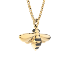 CHOCLI Collar con Baño18k Abeja