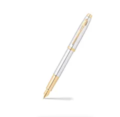 Pluma Fuente Sheaffer Serie 100 GT punto medio cromo