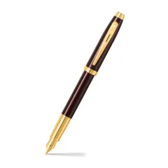 Pluma Fuente Sheaffer Serie 100 GT punto medio cafe