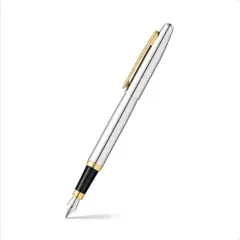 Pluma Fuente Sheaffer VFM Cromo Pulido GT punto mediano (SHFER)