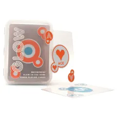 Juego de Cartas Kikkerland Que Brillan En La Oscuridad