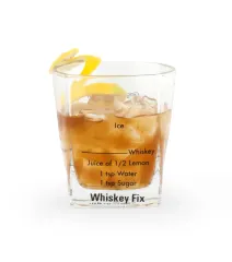 Vasos Kikkerland De Bartending S/4