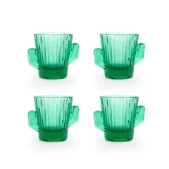 Vasos Kikkerland De Cactus S/4