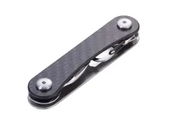 Organizador Troika de 6 llaves acero inoxidable plateado