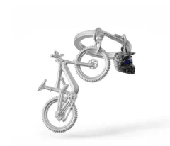 Llavero Metalmorphose Bicicleta