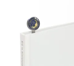 Marcapáginas Metalmorphose Luna Azul