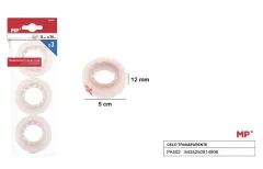 Pack De Scotch Translucido 12mmx30m X 3Uds Transparente