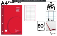 BLOCK OCTAVO Cervantes 50 HOJAS LISO.