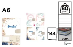 Cuaderno De Notas Diseños (19) 9.7 X 14.4 Cm (MP)
