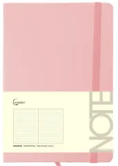 CUADERNO DE NOTAS Cervantes TAPA FORRADA CORAL PASTEL A6