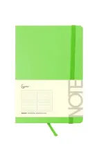 Cuaderno de Notas, Marca Cervantes Color Verde Lima A5