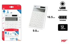 Calculadora Solar Y Pilas Blanco (MP)