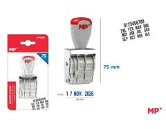 Timbre Para Colocar Fechas 5mmx29mm Marca Madrid Papel Color Variado (MP)