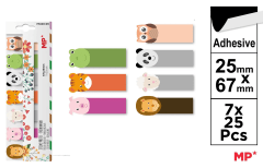 Set Notas Adhesivas Diseños De Animalitos 67x23mm