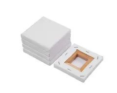 Bastidor Mini 15x15cm 280G/m2 Marca Artix Color Blanco