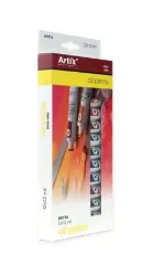 Set De Oleos 12 Tubos, 12Ml, Marca Artix, Color Variado