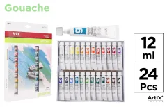 Témpera 24 Tubos X 12 Ml (MP)
