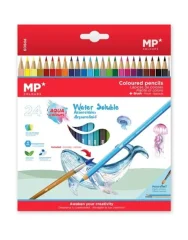 Lapices De Colores Acuarelable 24 Und Marca Madrid Papel