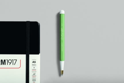 Roller Leuchtturm Drehgriffel Nr. 1, Sage, Tinta Gel Negra8