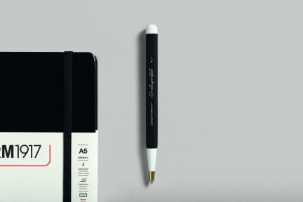 Rollerball Leuchtturm Drehgriffel Nr. 1, Black, Tinta Gel Negra7