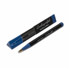 Bolígrafo Drehgriffel Nr. 1, Black/Royal Blue, Bauhaus Edition2