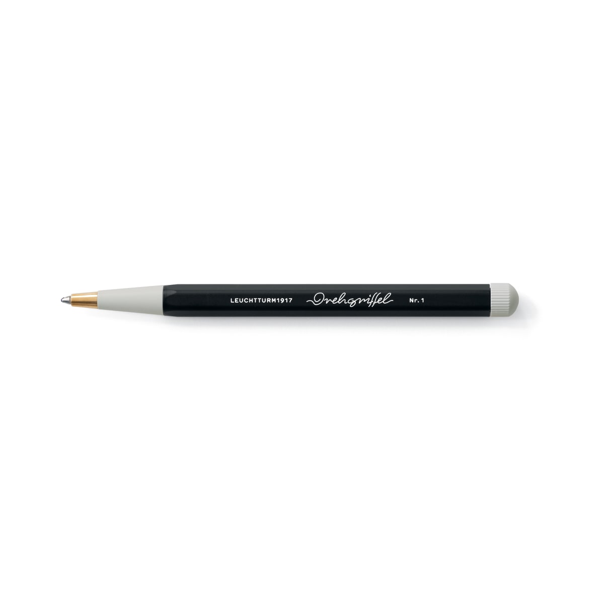Rollerball Leuchtturm Drehgriffel Nr. 1, Black, Tinta Gel Negra1