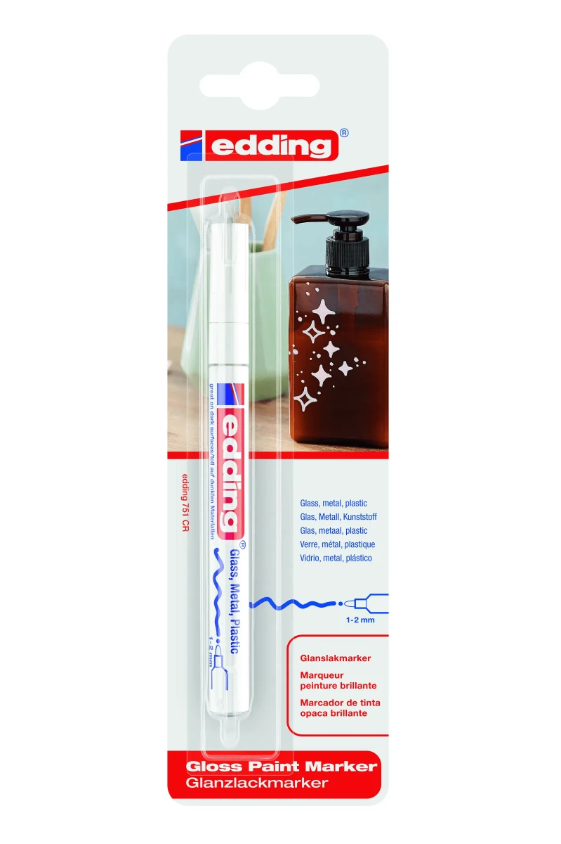 e-751/1 BL Marcador De Pintura Blanco1