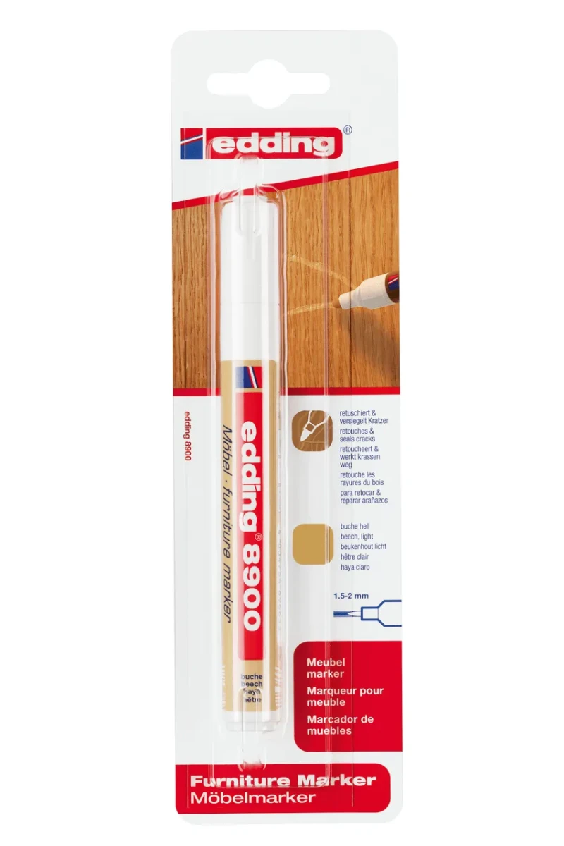Marcador lacado para muebles Edding E-8900 Haya1