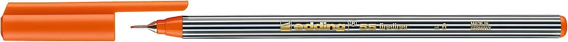Tiralíneas Edding E-55 Naranjo 0.31