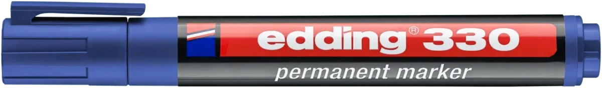 Marcador permanente edding 330 Azul1