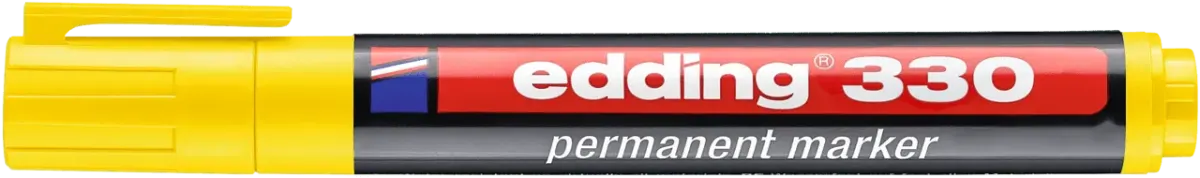Marcador permanente edding 330 Amarillo1