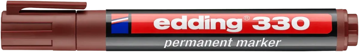 Marcador permanente edding 330 Café1