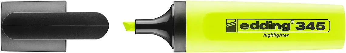 Destacador fluorescente Edding E-345 Amarillo1