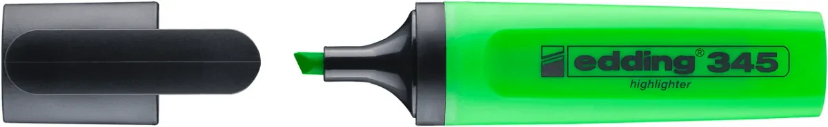 Destacador fluorescente Edding E-345 Verde Claro1