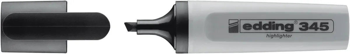 Destacador Edding E-345 Gris1