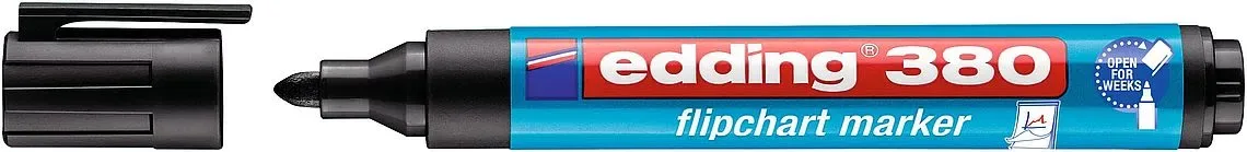 Marcador Papelografo Edding E-380 Negro1